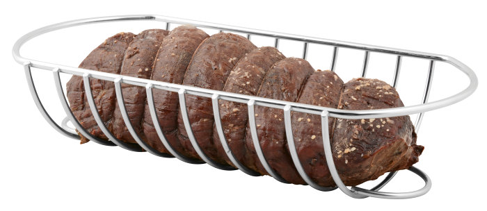 Vendbar holder til stek og ribbe - Grillexpert